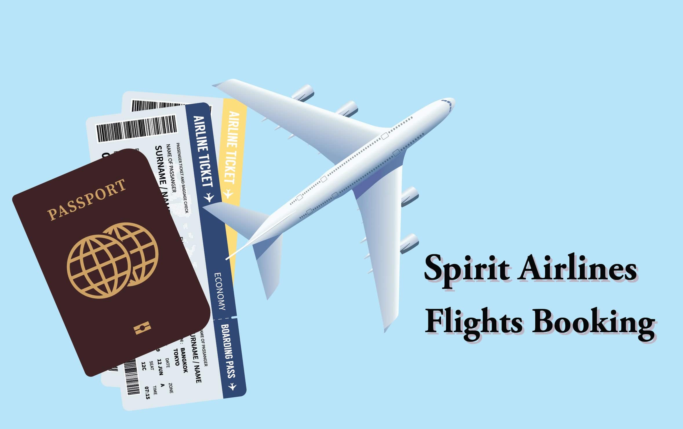 flights booking of spirit airlines 